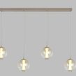 7041-413 Lampa wisząca czwórka prosta Orleans kaszmirowa - 4
