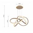 6064-113 Lampa wisząca BANDOL Sand - 6