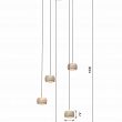 5039-513 Lampa wisząca piątka QUIBERON - 7