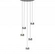 5039-503 Lampa wisząca piątka okrągła QUIBERON - 5