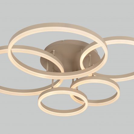 9055-513 Lampa sufitowa piątka RAVELO piaskowy