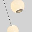 5051-313 Lampa wisząca trójka okrągła LED Luberon kaszmirowa - 3