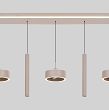 7040-613 Lampa wisząca piątka prosta Carnac kaszmirowa - 6