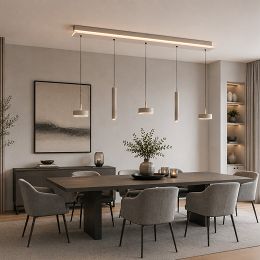 7040-613 Lampa wisząca piątka prosta Carnac kaszmirowa
