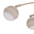 3047-313 Lampa podłogowa trójka Biarritz kaszmirowa - 5