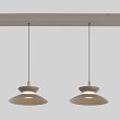 7060-413 Lampa wisząca czwórka prosta Gubbio kaszmirowa - 9
