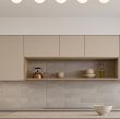 9047-613 Lampa sufitowa - plafon piątka prosty Biarritz kaszmirowy - 5
