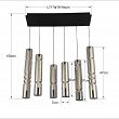 6223-0610 Lampa wisząca szóstka CILINDRO - 3