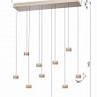 7039-1013 Lampa wisząca dziesiątka QUIBERON - 7