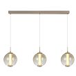 7041-313 Lampa wisząca trójka prosta Orleans kaszmirowa - 5