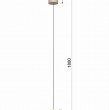 6039-113 Lampa wisząca jedynka QUIBERON - 5