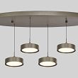 7062-621 Lampa wisząca szóstka owalna Valensole  brąz - 2