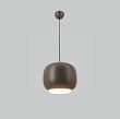 6026-120 Lampa wisząca jedynka Positano czekoladowa - 6