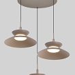 5060-313 Lampa wisząca trójka okrągła Gubbio kaszmirowa - 7