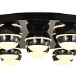 9047-1005 Plafon dziesiątka okrągły LED Biarritz czarny chrom - 5