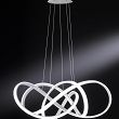 7097-0163 Lampa wisząca ARTE srebrna - 2