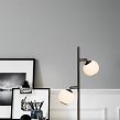 8051-205 Lampa stojąca dwójka LED Luberon czarny chrom - 2