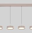 7062-413 Lampa wisząca czwórka prosta Valensole kaszmirowa - 3