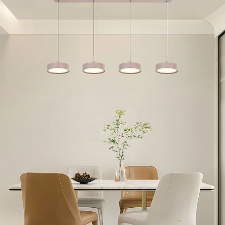 7062-413 Lampa wisząca czwórka prosta Valensole kaszmirowa