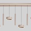 7040-813 Lampa wisząca siódemka prosta Carnac kaszmirowa - 8