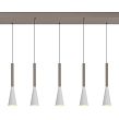 7050-724 Lampa wisząca siódemka prosta Trompto  kaszmirowa - 6