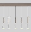 7050-724 Lampa wisząca siódemka prosta Trompto  kaszmirowa - 8