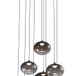 5082-902 Lampa wisząca dziewiątka okrągła Pesaro  czarna - 4