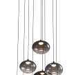 5082-902 Lampa wisząca dziewiątka okrągła Pesaro  czarna - 2
