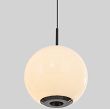 7051-805 Lampa wisząca owalna ósemka LED Luberon czarny chrom - 5