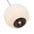 7051-805 Lampa wisząca owalna ósemka LED Luberon czarny chrom - 6