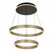 6072-304 Lampa wisząca podwójna Marling złota - 3