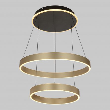 6072-304 Lampa wisząca podwójna Marling złota