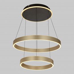 6072-304 Lampa wisząca podwójna Marling złota