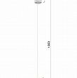 6039-108 Lampa wisząca jedynka QUIBERON - 5