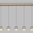 7047-613 Lampa wisząca piątka prosta Biarritz kaszmirowa - 6