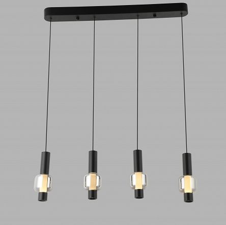 7224-0410 RONDA Lampa wisząca czwórka prosta