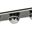 9047-605 Lampa sufitowa - plafon piątka prosty Biarritz czarny chrom - 4