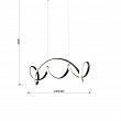 7095-0110 Lampa wisząca Toronto czarna - 3