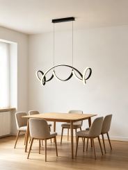 7095-0110 Lampa wisząca Toronto czarna