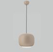 6026-119 Lampa wisząca jedynka Positano piaskowy nude - 2