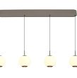 7051-413 Lampa wisząca czwórka prosta LED Luberon kaszmirowa - 2
