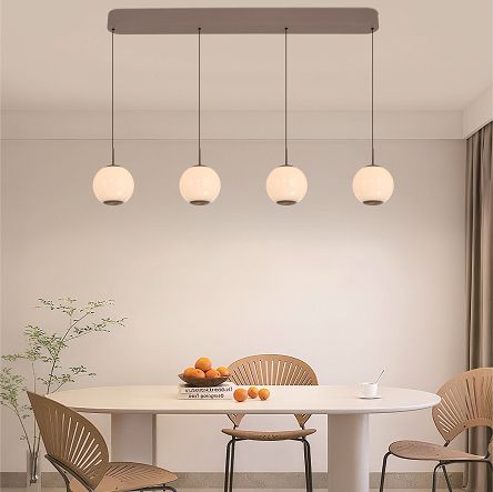 7051-413 Lampa wisząca czwórka prosta LED Luberon kaszmirowa