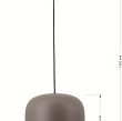 6026-117 Lampa wisząca jedynka Positano szara - 5